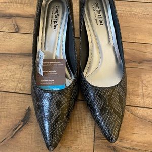 ComfortPlus Snake Skin Heels